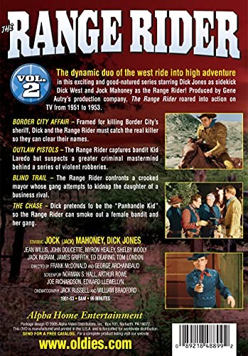 Range rider volume 2 - 2, (dvd-r)