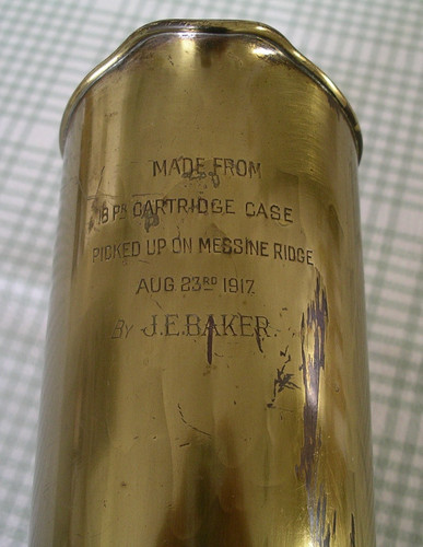 Ww1 trench art brass - art,