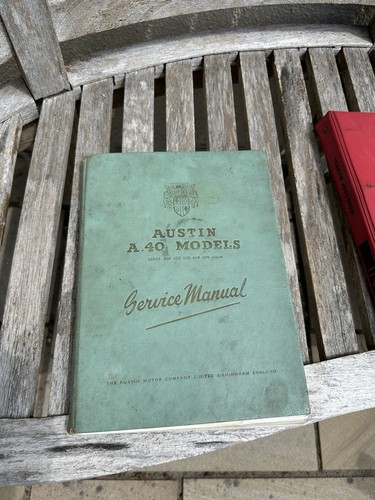 Austin a40 service manual - austin,