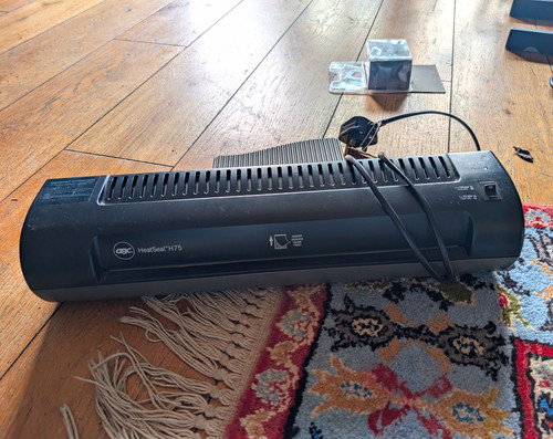 Gbc heatseal h75 laminator - heatseal,