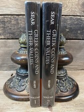 Greek Coins and Their Values 2 Vols David Sear HC/DJ Excellent  2002 Reprint