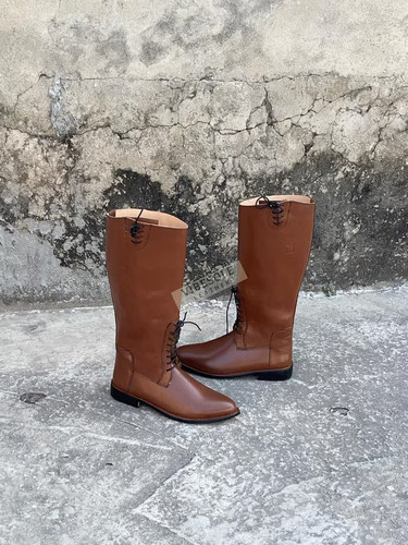 Handmade brown leather - handmade,