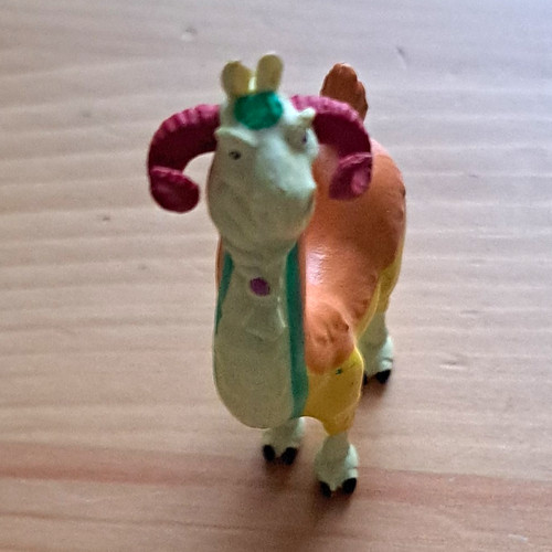 Plastic goat antelope figure - goat/antelope,