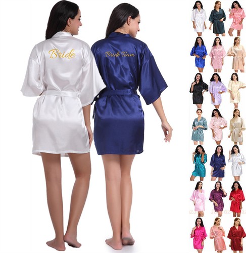 Bride bridesmaid robe - uk,