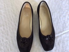 Black Riva Ballerinas Size