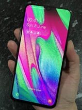 Samsung Galaxy A40 - 64GB - Black (Unlocked) (Dual SIM) Great Condition