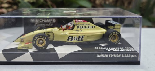 Jordan peugeot 1996 launch - jordan,
