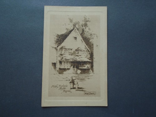 Yorkshire painted view of - , a