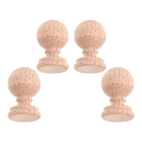 4pcs wood fence post - wood,