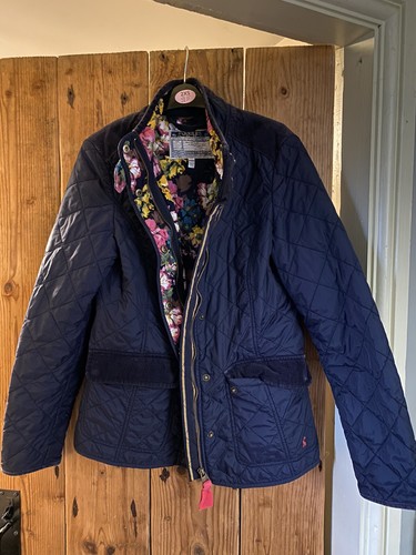 Ladies quilted navy jacket - ladies, by