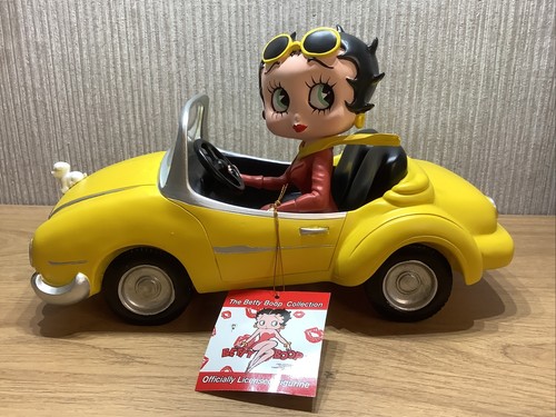 Betty boop yellow - yellow, car