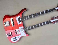 4+12 String Double Necked Red