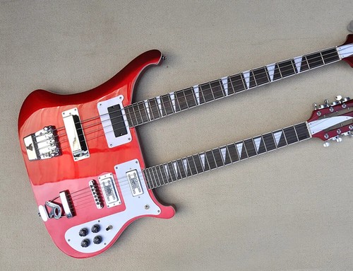String double necked red - double,