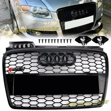 Gloss Black Grille For Audi A4