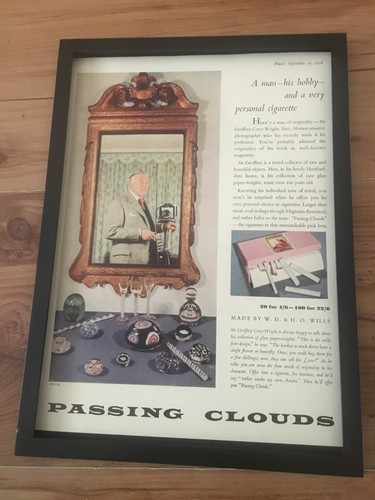 Passing clouds cigarettes 1956 - passing,