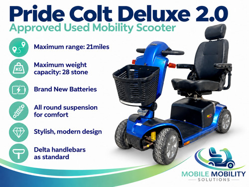 Pride colt deluxe 6mph - pride, 2.0