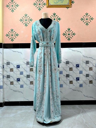 Luxury sky blue moroccan - sky,