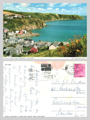 Vintage postcard gorran - vintage,