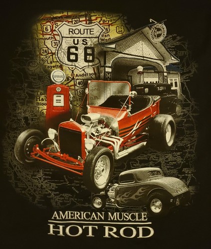 American muscle hot rod short - hot,