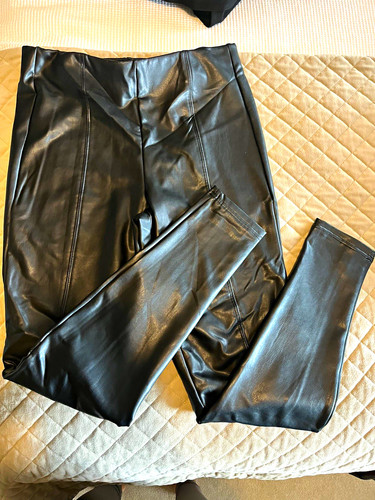 Marks spencer black faux - black,