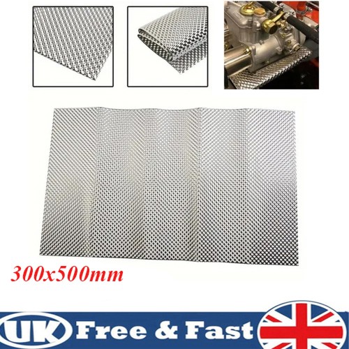 Exhaust embossed heat - heat, shield