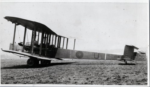 Vickers virginia 778 vintage - virginia,