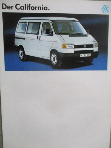 California catalogue - vw,