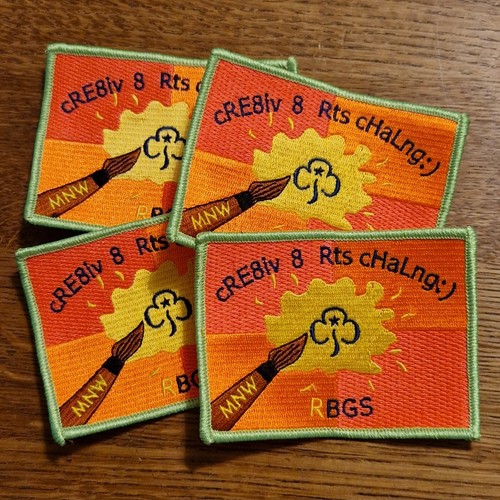 Girlguiding set rainbow - girlguiding, of