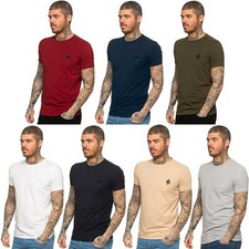 Mens Muscle Slim Fit Stretch T
