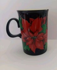 Dunoon Poinsettia Black Red