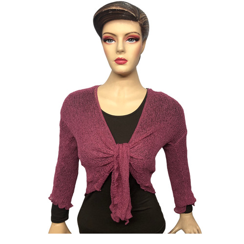 New womens tie open front - womens,
