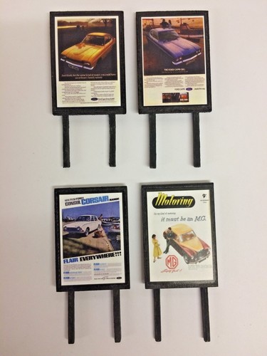 Model railway billboards - 4, /