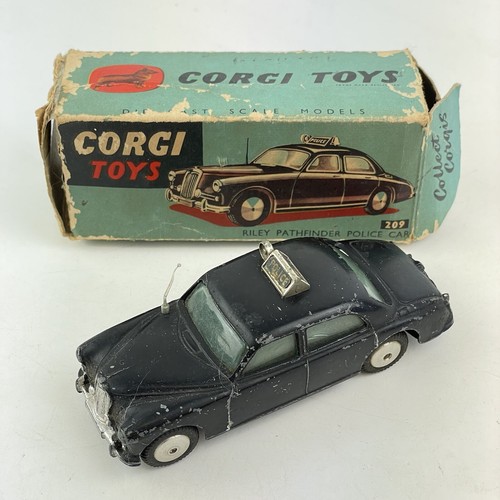 Boxed corgi toys - boxed, riley