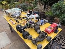 hpi savage s-25 limited edition and hpi evo rush