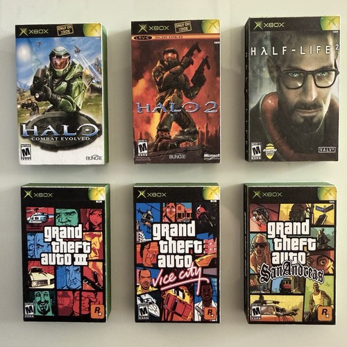 Retro handmade xbox - games, 3d