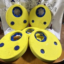 kids age 2-6 years zoggs swimming float disks arm bands swim aids yellow