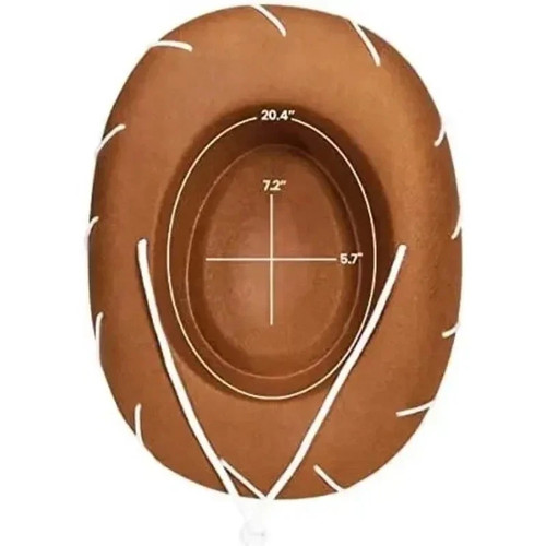 Adult red eva cowboy cowgirl - adult,