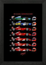 Michael Schumacher Framed Wall