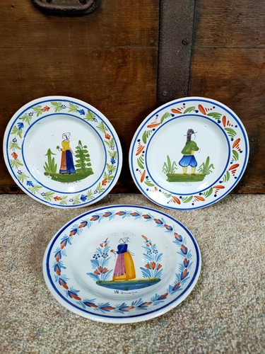 Quimper hand painted - quimper,