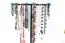 1KG Gemstone Jewellery Fluorite Rose Quartz Cultured Pearl Smokey Quartz