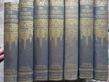 Bundle 7 x The Children's Encyclopedia  Arthur Mee Colour Plates ~1920