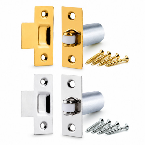 Adjustable roller catch brass - adjustable,