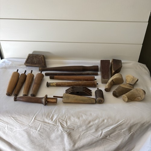 Vtg furniture parts lot - lot, of