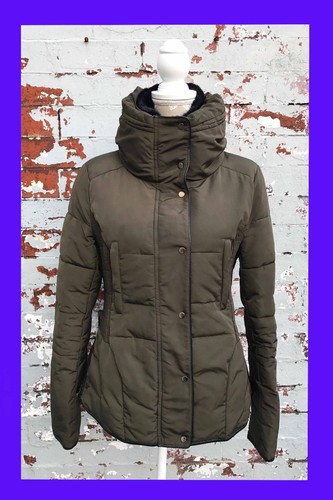 Zara coat puffa style jacket - coat,