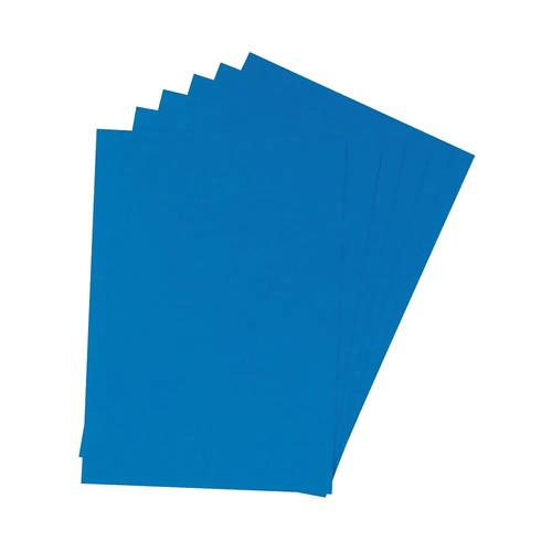 Connect blue leathergrain - a4,