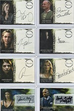 Supernatural Autograph, Wardrobe, Printing Plate & Costume Card Selection NM 