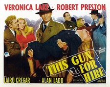 THIS GUN FOR HIRE- 1942 DVD -