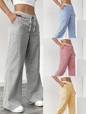 Women Stripe Trousers Summer