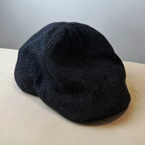 Men grey herringbone - grey, flat