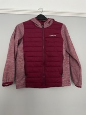 Berghaus Girls Hybrid Jacket Age 9–10 Red – Hooded